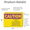 Signmission Radiation & Laser Sign, 18 in H x 24 in W, Vinyl Decal, Rectangle OS-2PACK-CR-D-1824-L-10217 - alternate 6
